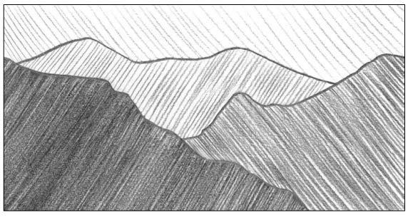Упражнения на штриховку карандашом