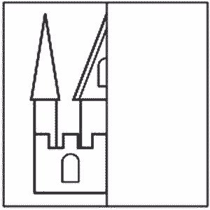 Дорисуй домик