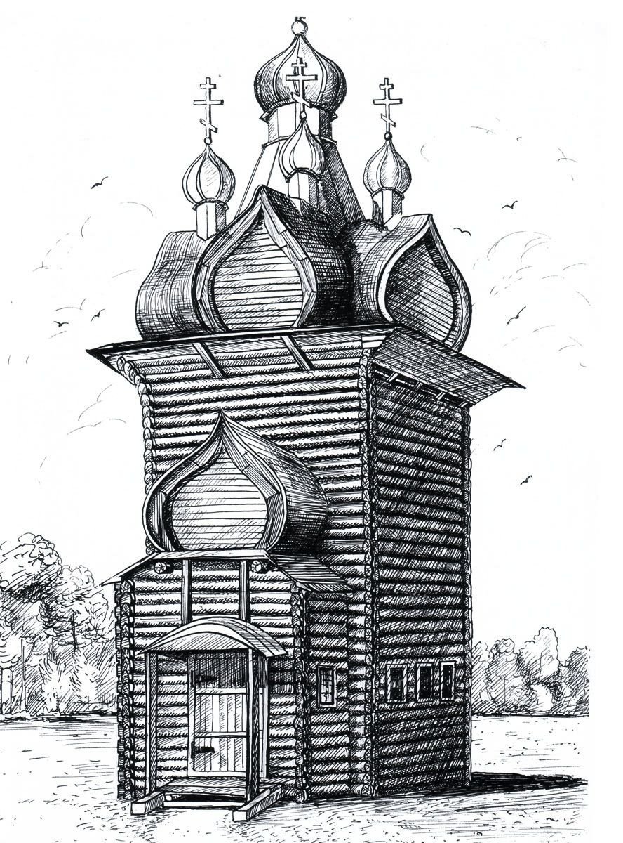 Ильинская Церковь д Веркола