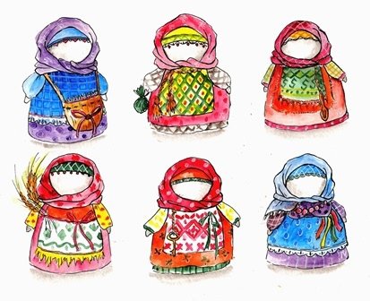 Кукла Крупеничка Зерновушка