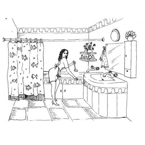 Современный быт рисунок