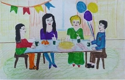 Рисование сценки из жизни