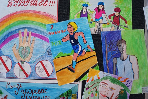 Рисунки на тему здоровое будущее