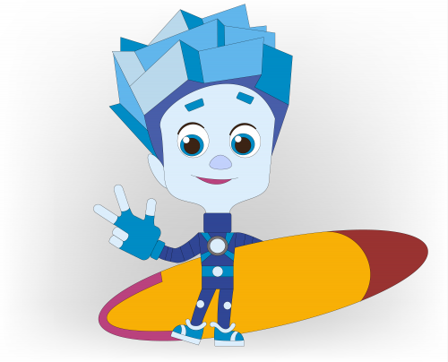 Раскраска Фиксики Файер