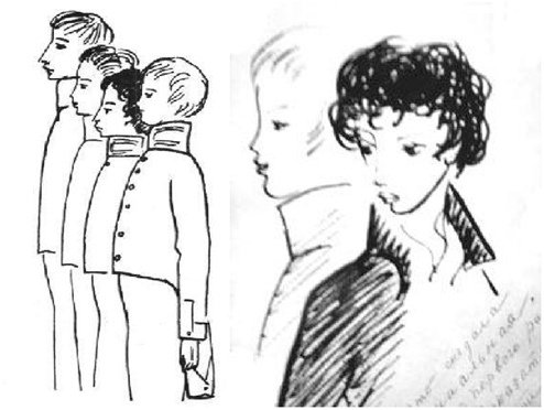 Лицеисты рисунок