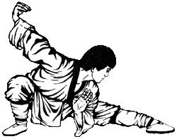 Раскраска ушу для детей