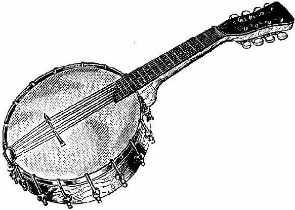 Банджо карандашом
