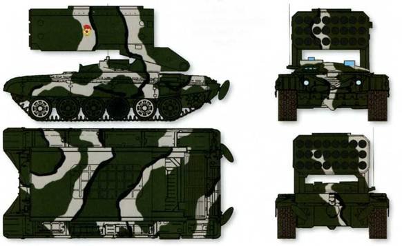 Буратино тяжелая огнеметная система ТОС-1