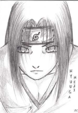 Неджи Хьюго рисунок