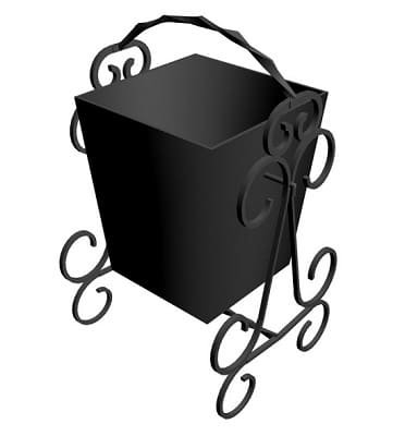 Веселый мусорный контейнер