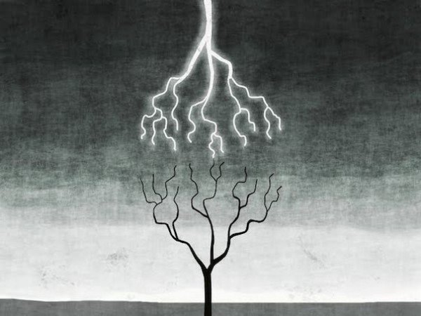 Рисунок в стиле символизм