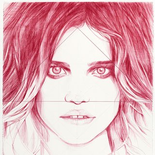 Глянцевый портрет