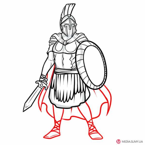 Римский воин легионер