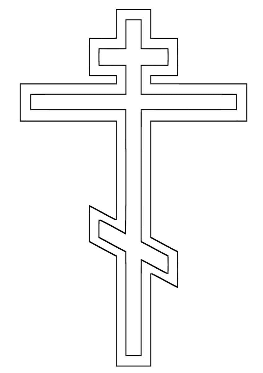 Легко нарисовать крест