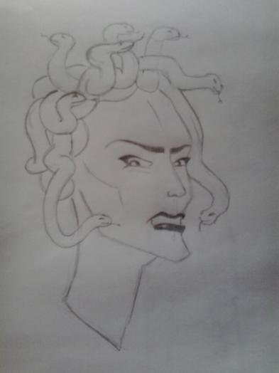 Медуза Горгона для детей