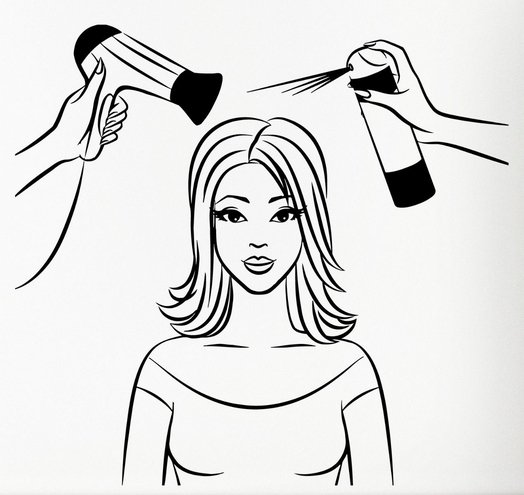 Нарисовать парикмахера