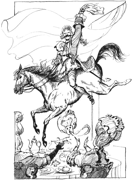 Барон Мюнхгаузен иллюстрации из книги