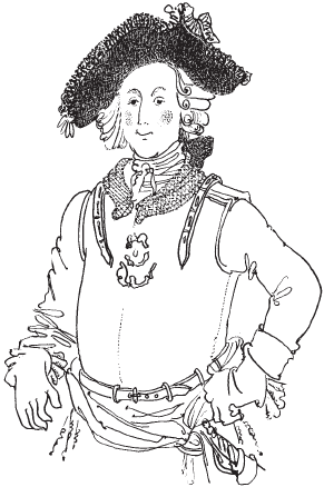 Портрет Мюнхгаузена барона Мюнхаузена