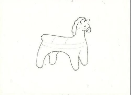 Этапы росписи филимоновской игрушки