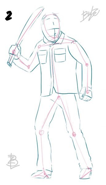 Джейсон Вурхис нарисовать