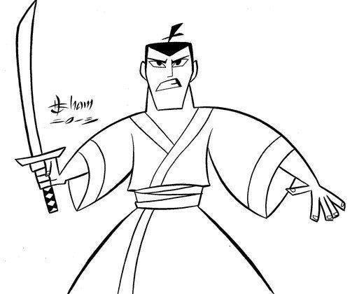 Зарисовки самурая