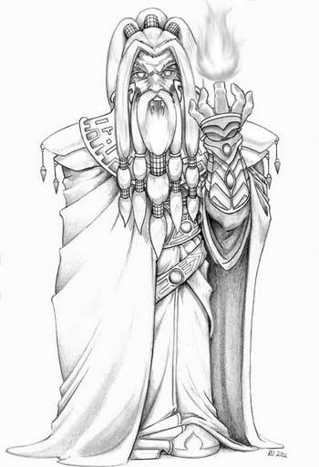 Рейстлин Маджере скетч