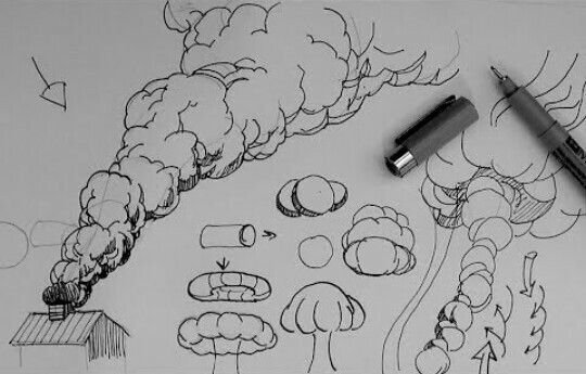 Дым карандашом