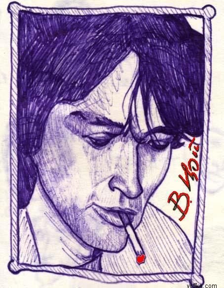 Цой рисунок легко