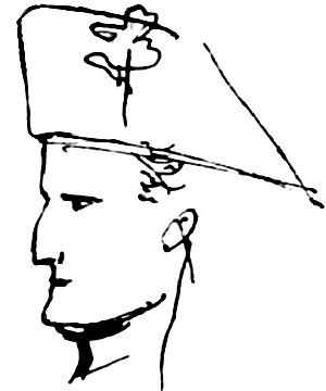 Наполеон Бонапарт раскраска