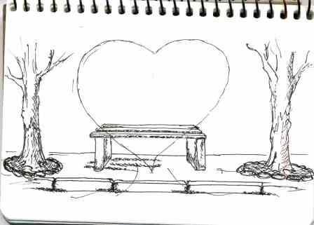 Зарисовки лавочек