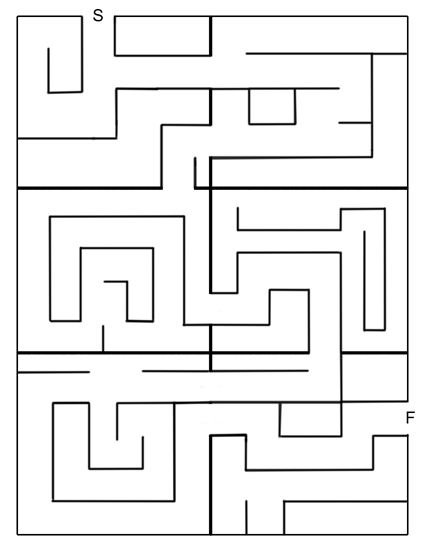 Начертить Лабиринт