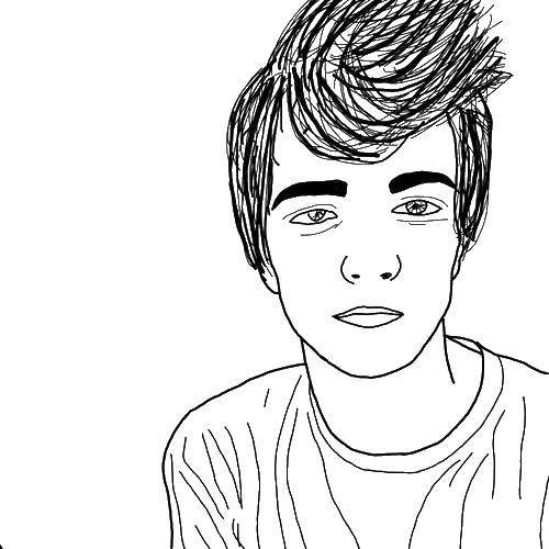 А4 раскраска Влад а 4