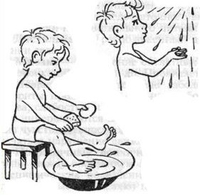 Рисунки на тему закаливание детей