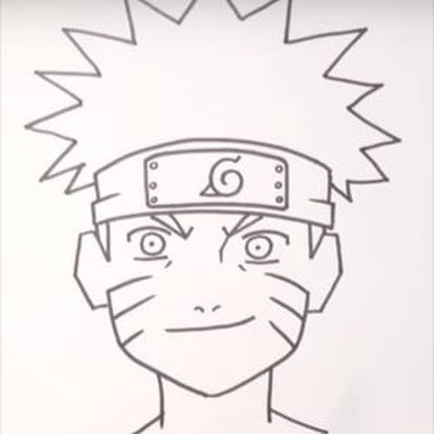 Наруто рисунок для новичка