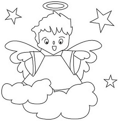 Раскраска Рождество Христово для детей