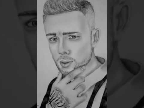 Егор Крид детский рисунок