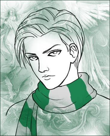 Как нарисовать Драко Малфоя поэтапно