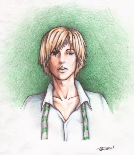 Драко Малфой рисовать