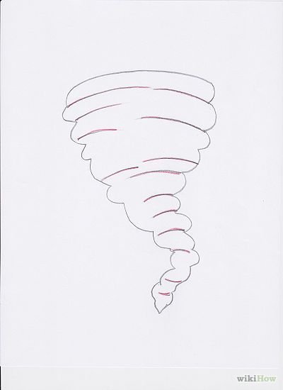 Как рисовать Торнадо