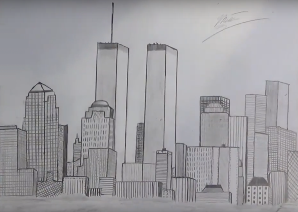 Очертания города