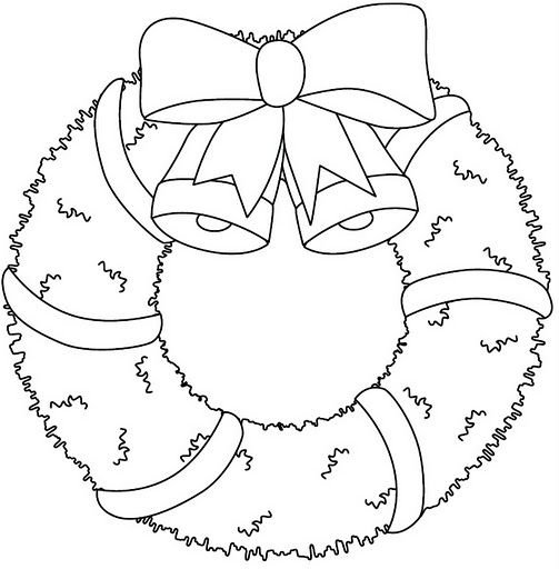 Венок новогодний рисунок карандашом легко (43 фото)