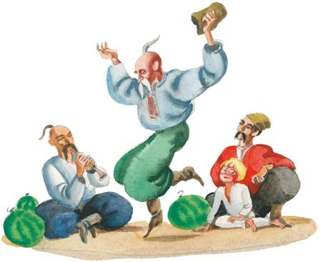 Заколдованное место рисунок