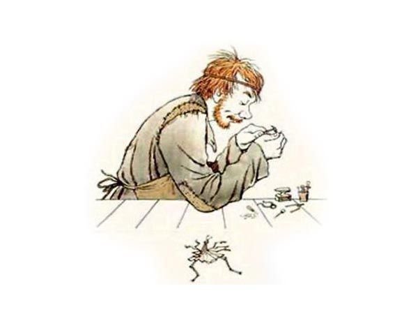 Блоха из сказа Лескова Левша