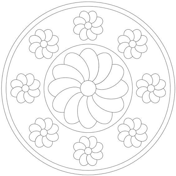 Жостовская роспись рисунок карандашом легко (50 фото)