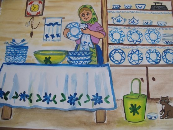 Рисование по сказке Федорино горе в старшей группе