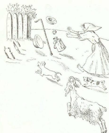 Раскраска по сказке Федорино горе