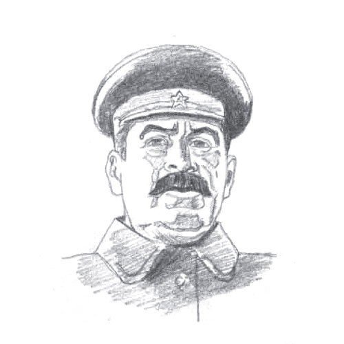Сталин Иосиф Виссарионович рисунок
