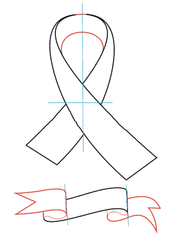 Ленточка для срисовки