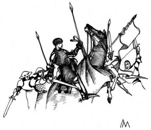 Жанна дарк портрет