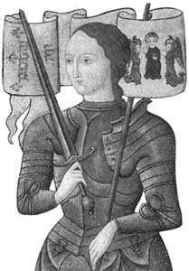 Жанна дарк рисунок
